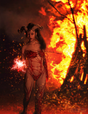 火焰与魔法_DAZ3D下载站