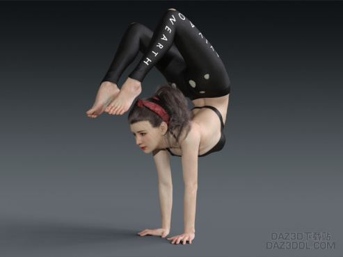 瑜伽_DAZ3D下载站