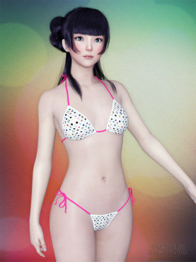 原创作品《我的女孩》——附IM安装包_DAZ3D下载站