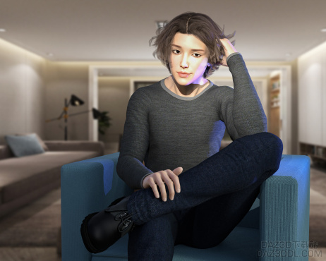 少年_DAZ3D下载站