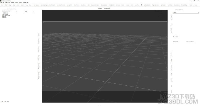 DAZ4.20变成大白屏了_DAZ3D下载站
