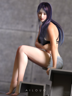 若有所思_DAZ3D下载站