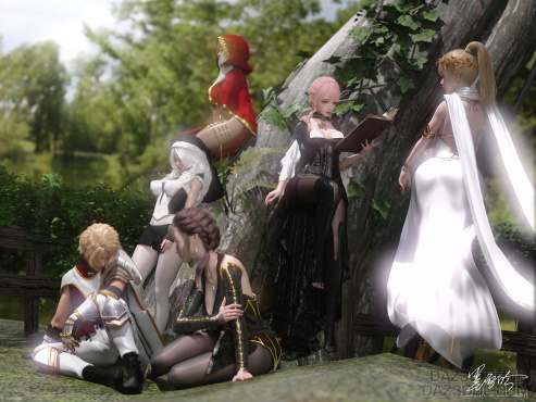 晒个封面_DAZ3D下载站