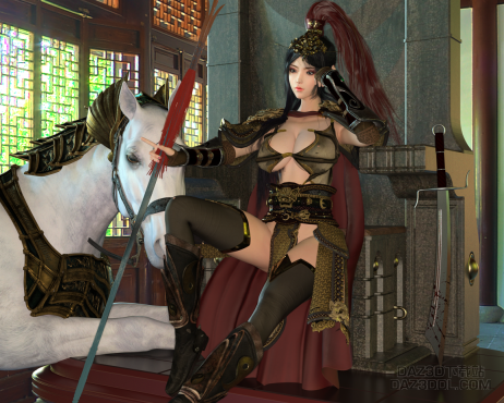 云之国统帅———危月燕_DAZ3D下载站