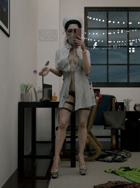 来个中年护士老阿姨_DAZ3D下载站