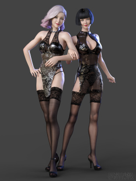 测试渲染效果9.0，大家围观一下_DAZ3D下载站