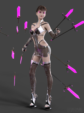 测试渲染效果8.0，大家围观一下_DAZ3D下载站