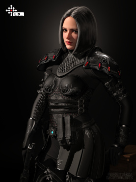 肖像练习_DAZ3D下载站
