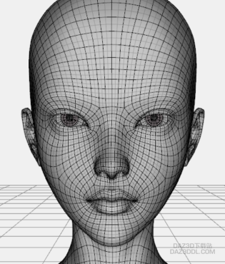 daz角色模型加载出来左右眼不对称的问题???_DAZ3D下载站