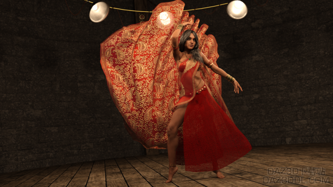 十足咖喱风_DAZ3D下载站