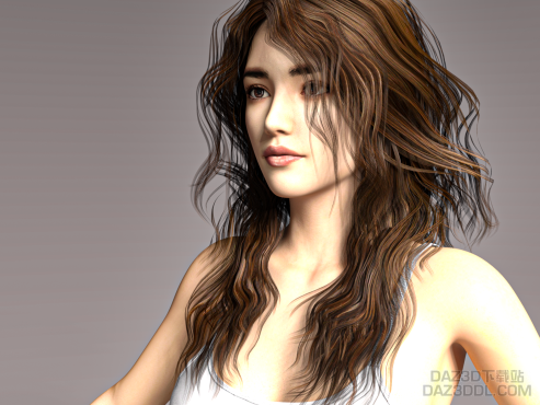 daz标准美女_DAZ3D下载站