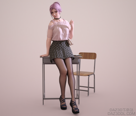美女03_DAZ3D下载站