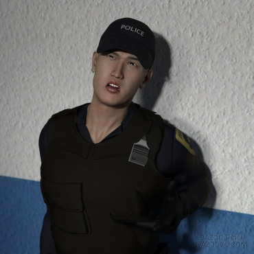 警察_DAZ3D下载站