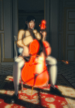 总觉得哪里怪怪的，请大神指点_DAZ3D下载站