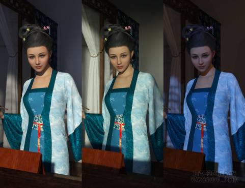 仕女_DAZ3D下载站