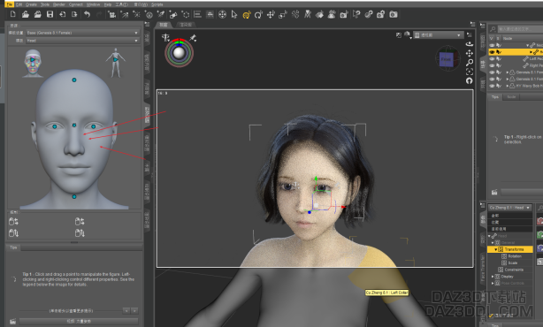 大佬们g8.1的姿势调整有办法可以用g8的吗，怎么套呀_DAZ3D下载站