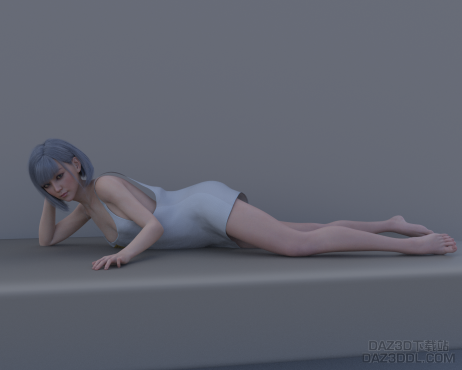 可爱滴美少女_DAZ3D下载站