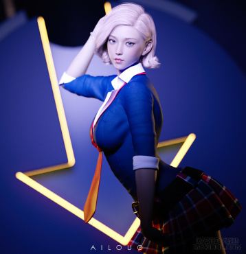 Cospaly Girl_DAZ3D下载站