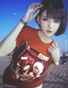 缩小了尺寸_DAZ3D下载站