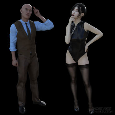 光头_DAZ3D下载站