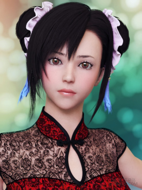 魔法女孩_DAZ3D下载站