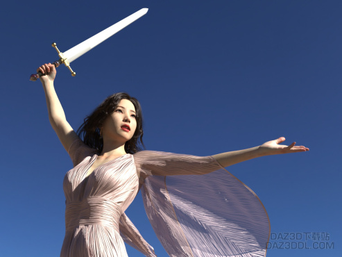 召唤（模仿pose）_DAZ3D下载站