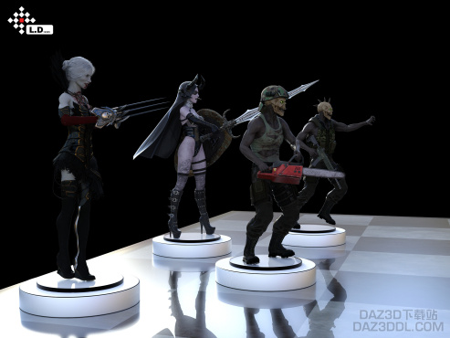 棋盘对面_DAZ3D下载站