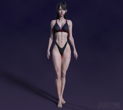 比基尼健美_DAZ3D下载站