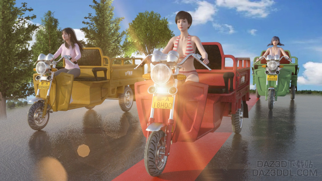环  襄阳  机动车 竞速大赛_DAZ3D下载站