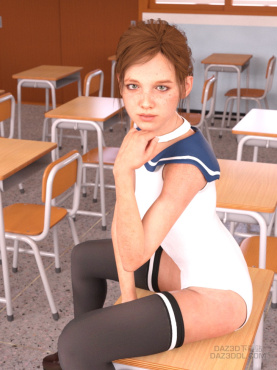 外国交换生_DAZ3D下载站