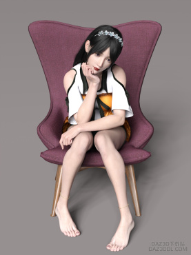 尝试渲染一下_DAZ3D下载站