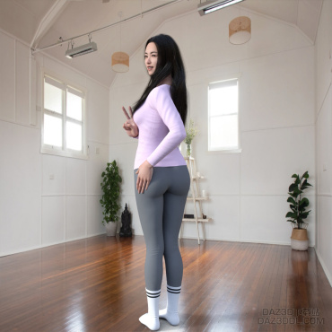 一起练瑜伽_DAZ3D下载站