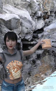 你这背景太假了_DAZ3D下载站