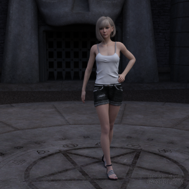 摆姿势练习2_DAZ3D下载站