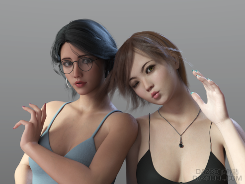 选谁_DAZ3D下载站