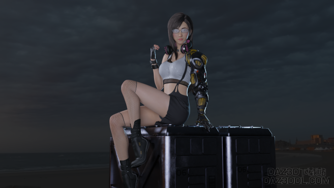 蒂法改造_DAZ3D下载站