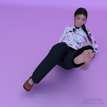 村姑？茶叶妹_DAZ3D下载站