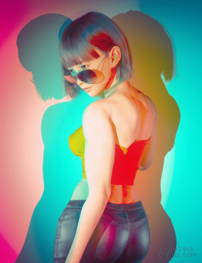 灯光应用_DAZ3D下载站