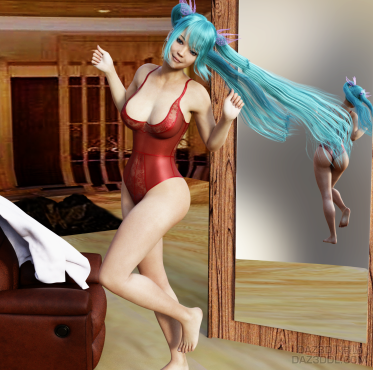 长发及腰_DAZ3D下载站