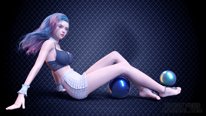 梦妍的迷人姿势[8K]_DAZ3D下载站