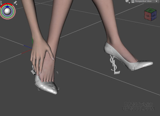鞋子变形_DAZ3D下载站