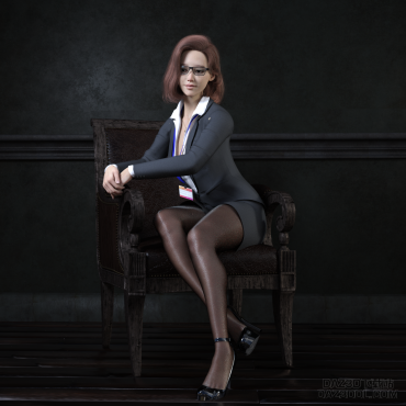 Office Lady_DAZ3D下载站
