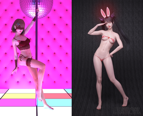 性感美女_DAZ3D下载站