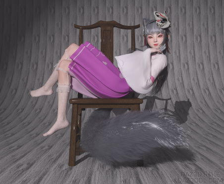 小狐狸_DAZ3D下载站