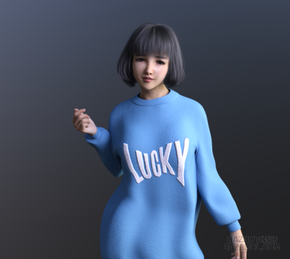 新手渲染练习_DAZ3D下载站