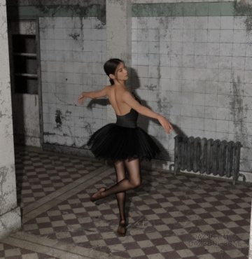 BLACK SWAN-黑天鹅_DAZ3D下载站