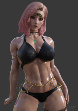 2022年7月25日 力量女神 LIYA_DAZ3D下载站