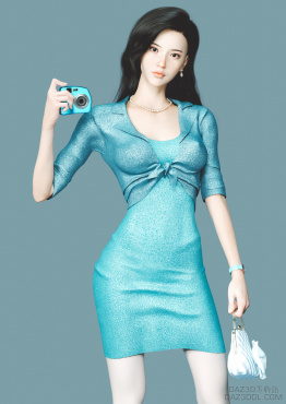 外向是生活所需，孤独是自我享受_DAZ3D下载站