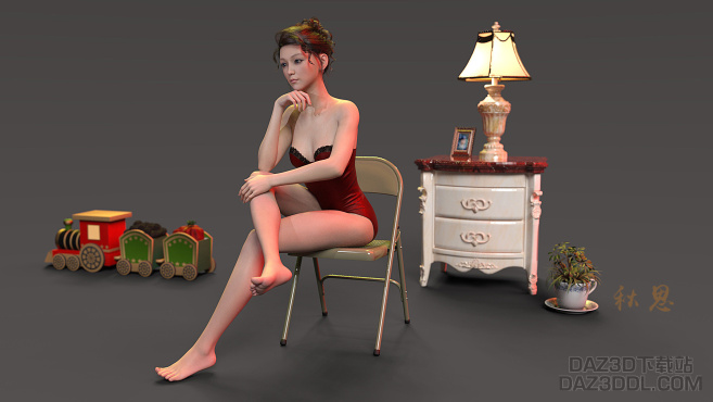 秋思_DAZ3D下载站