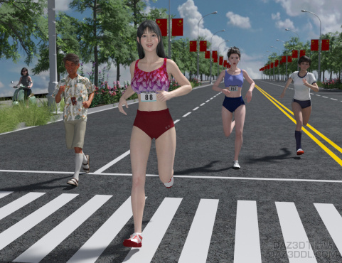 ★★★★★  Run，Run，Run  ★★★★★_DAZ3D下载站